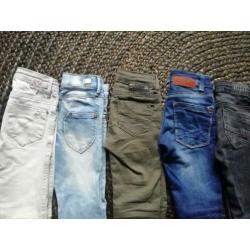 Skinny jeans maat 116. Retour, Vingino, Indian Blue Jeans,