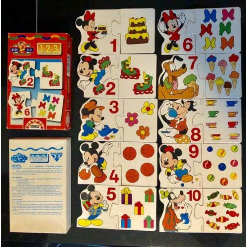 Disney Mickey & vrienden puzzel.Helemaal compleet.