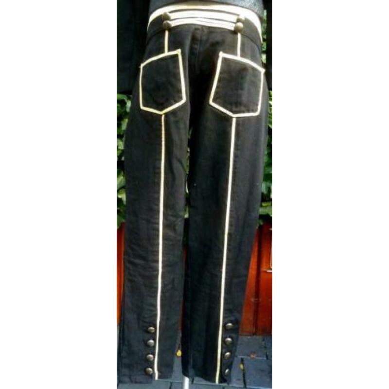 Blacklist broek 34=L Michael Jackson broek gothic Emo metal