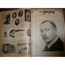 Geïll. Weekblad De Prins 1923-1924. Prachtig Tijdsdocument.