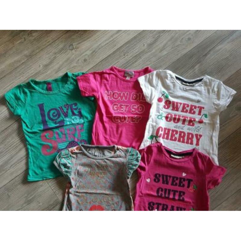 Shirts maat 116 voor meisje