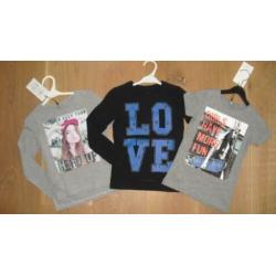 SALE Diverse nieuwe setjes Name It longsleeves/t-shirt 116