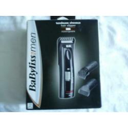 Babyliss heren tondeuze nieuw