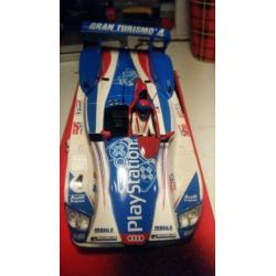 Scalextric lmp Audi R8 playstation