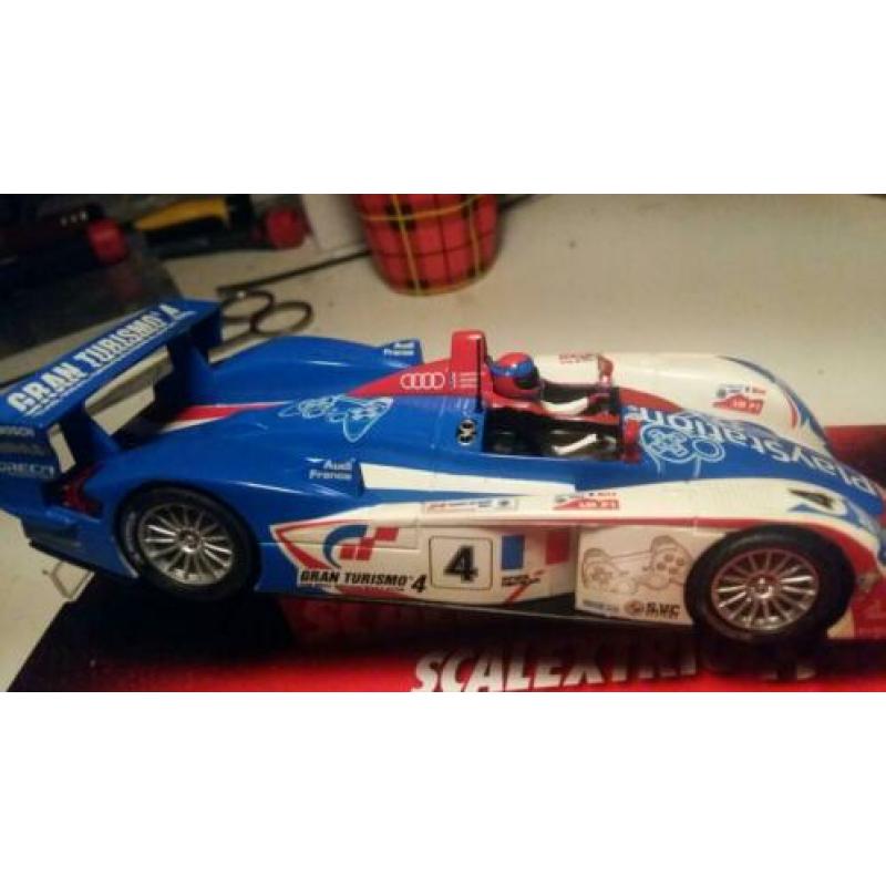 Scalextric lmp Audi R8 playstation