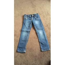 Stoere jeans mt 116