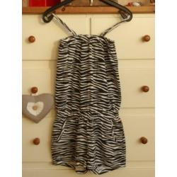 Zomer Jumpsuit met Animal Print - maat 116