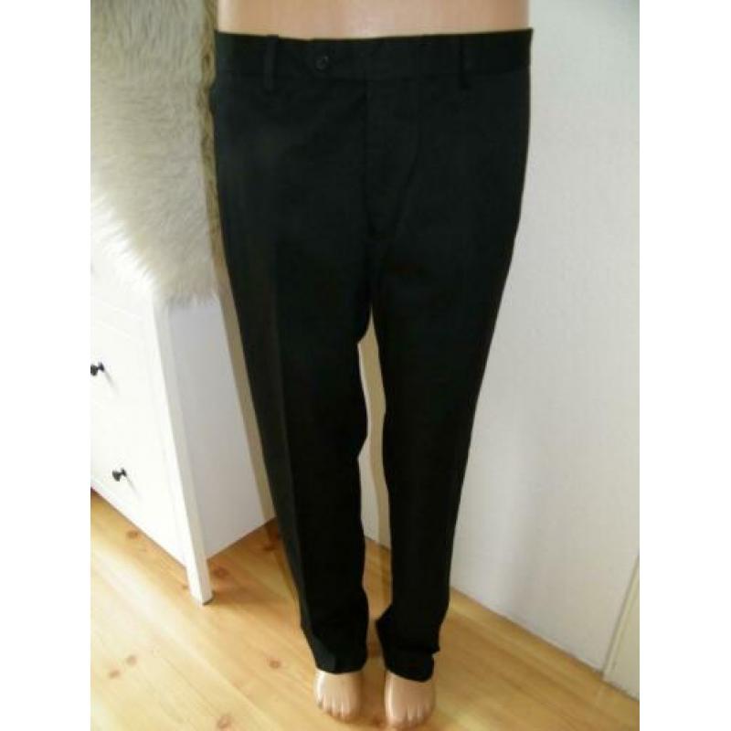 CEDER WOOD STATE REGULAR FIT Heren Pantalon Zwart Maat 44s N