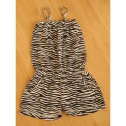 Zomer Jumpsuit met Animal Print - maat 116