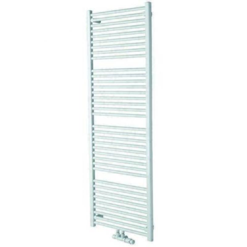 Design radiator 60 cm breed x 185 cm hoog midden- onderaansl