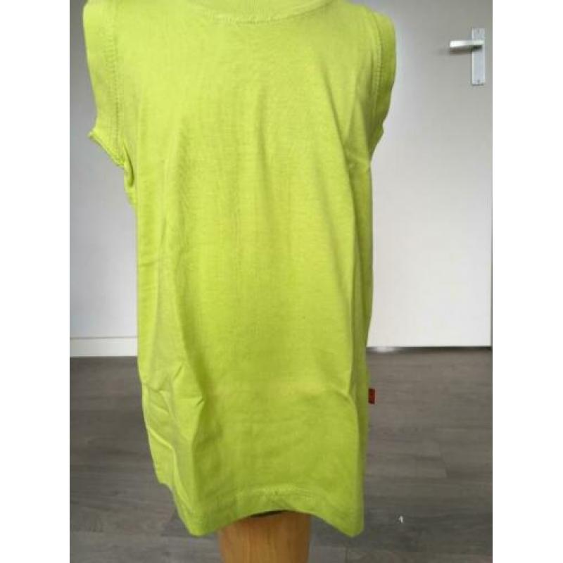 BLUE SEVEN top / shirt olijf groen NIEUW mt 104 D4