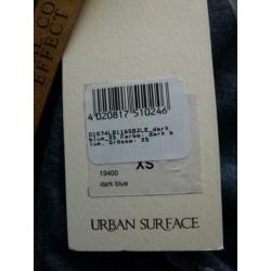 urban surface meisjes shirt blauw maat xs