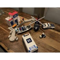 6 delig playmobil politie