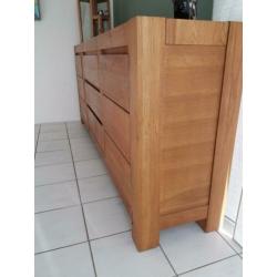 Stoer groot eiken dressoir!