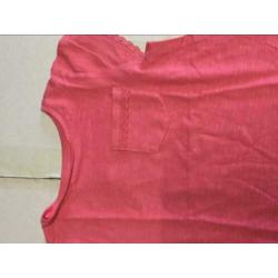 Nutmeg roze tshirt, maat: 116