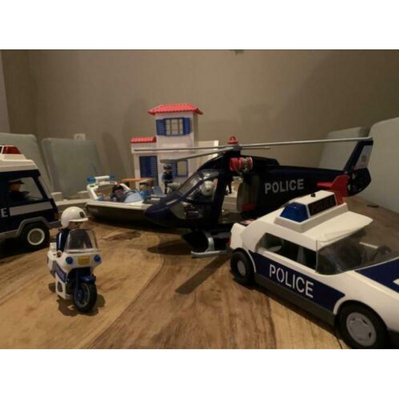 6 delig playmobil politie