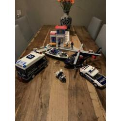 6 delig playmobil politie