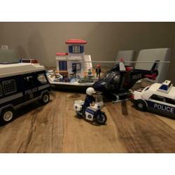 6 delig playmobil politie