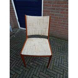 Nette Uldum Stoel ( teak Denemark Design Vintage Retro Deens