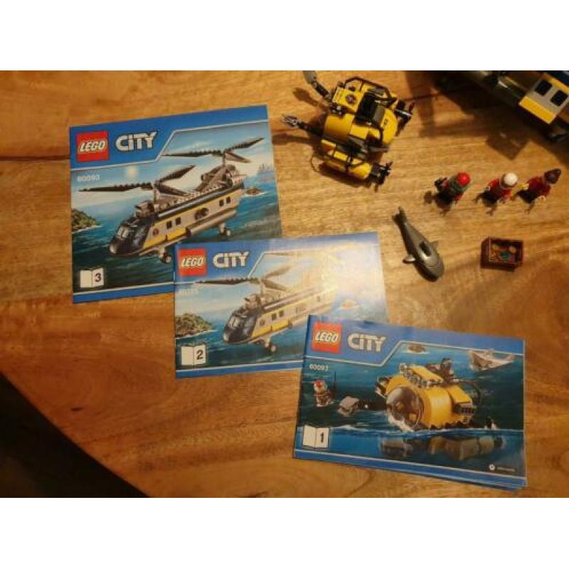 LEGO city Diepzee Helikopter 60093