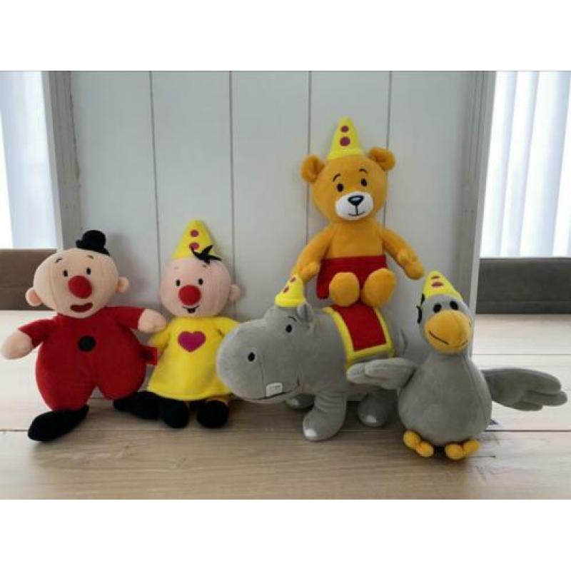 Set 5x gloednieuwe Bumba knuffels