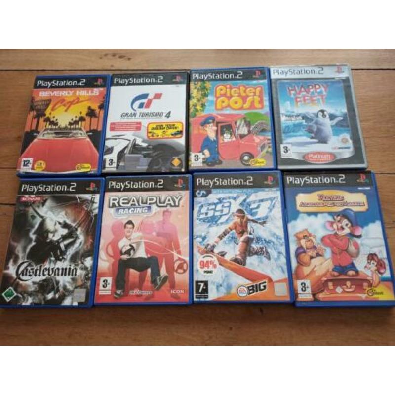 Playstation 2 compleet met stuur stuur