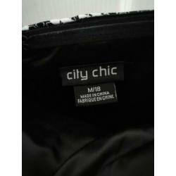 strapless jurk city chic maat 46 48