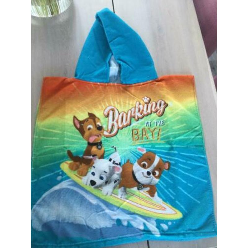 Nieuwe badponcho van Paw Patrol