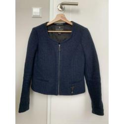 Wollen Maison Scotch blazer / jasje maat 1