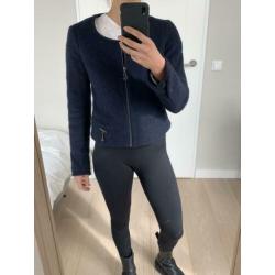 Wollen Maison Scotch blazer / jasje maat 1