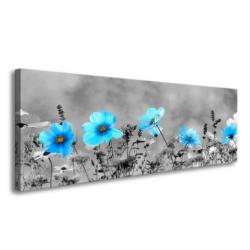 Nieuw canvas schilderij Bloemen 120 x 40 cm