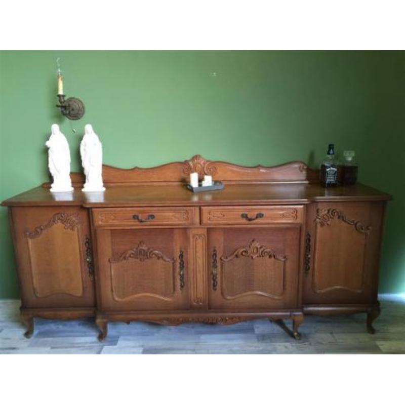 2434~Queen Ann, Vintage dressoir om zelf te RESTYLEN