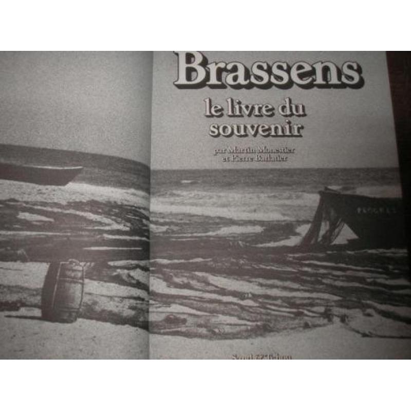 Brassens, Le livre du souvenir. Par Martin Monestier en