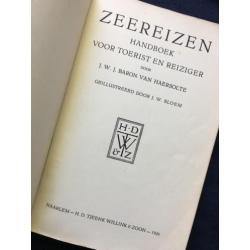 Zeereizen, Handboek voor toerist en reiziger Boek uit 1926