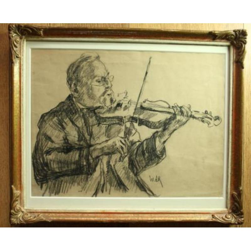 Tekening violist