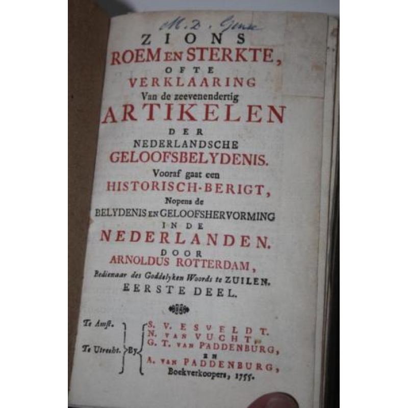 Arnoldus Rotterdam - Zions Roem en Sterkte (1755/1758)