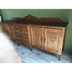 3391~Franse, Queen Ann dressoir om zelf te RESTYLEN