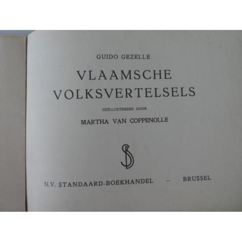 Kinderboek Vlaamsche Volksvertelsels, Guido Gezelle, 1920