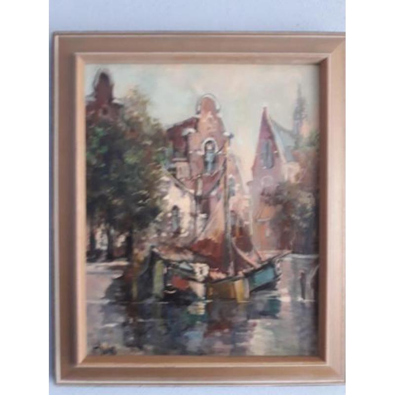 Te koop schilderij, gekocht eind jaren 60