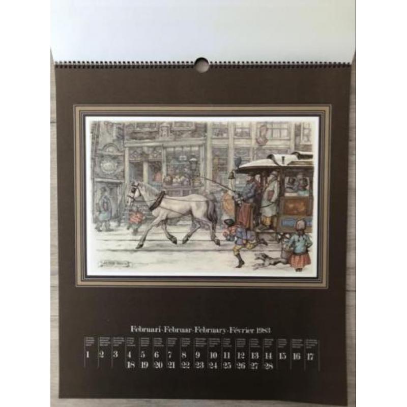 Anton Pieck kalender 1983