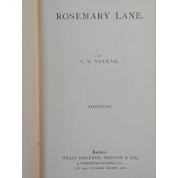 Mooi antiek boek uit Engeland Rosemary Lane uit 1893.