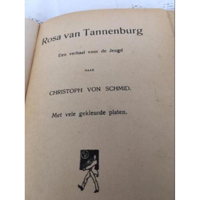 Antiek boekje Rosa van Tannenburg / Christoph van schmid