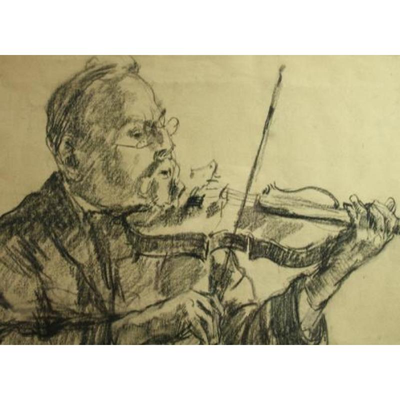 Tekening violist