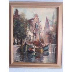 Te koop schilderij, gekocht eind jaren 60