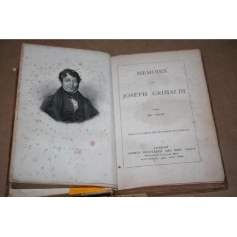 Memoirs of Joseph Grimaldi - Edited by "Boz" 1838!!