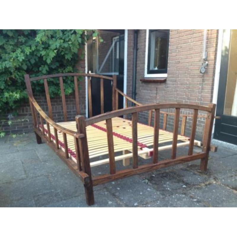 Hooiwagen model bed / karrewiel bed - handgemaakt