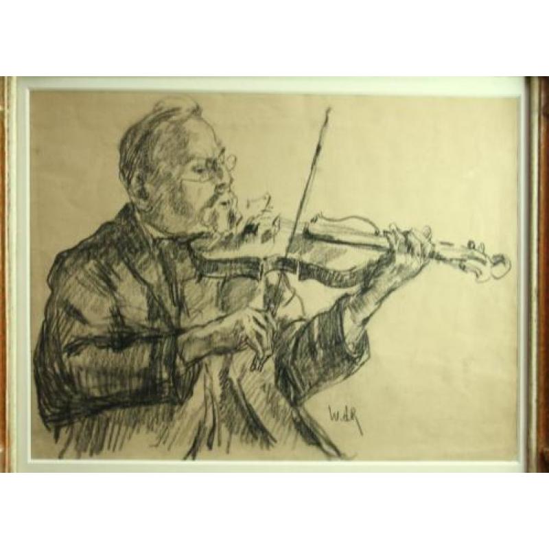 Tekening violist