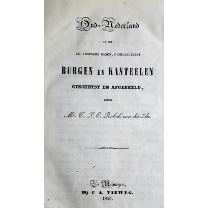 Oud-Nederland in de uit vroegere dagen; 72 lithos (1846)