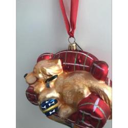 Radko kerst ornament hond