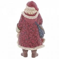 Jim Shore Victorian Santa with Satchel - kerstman